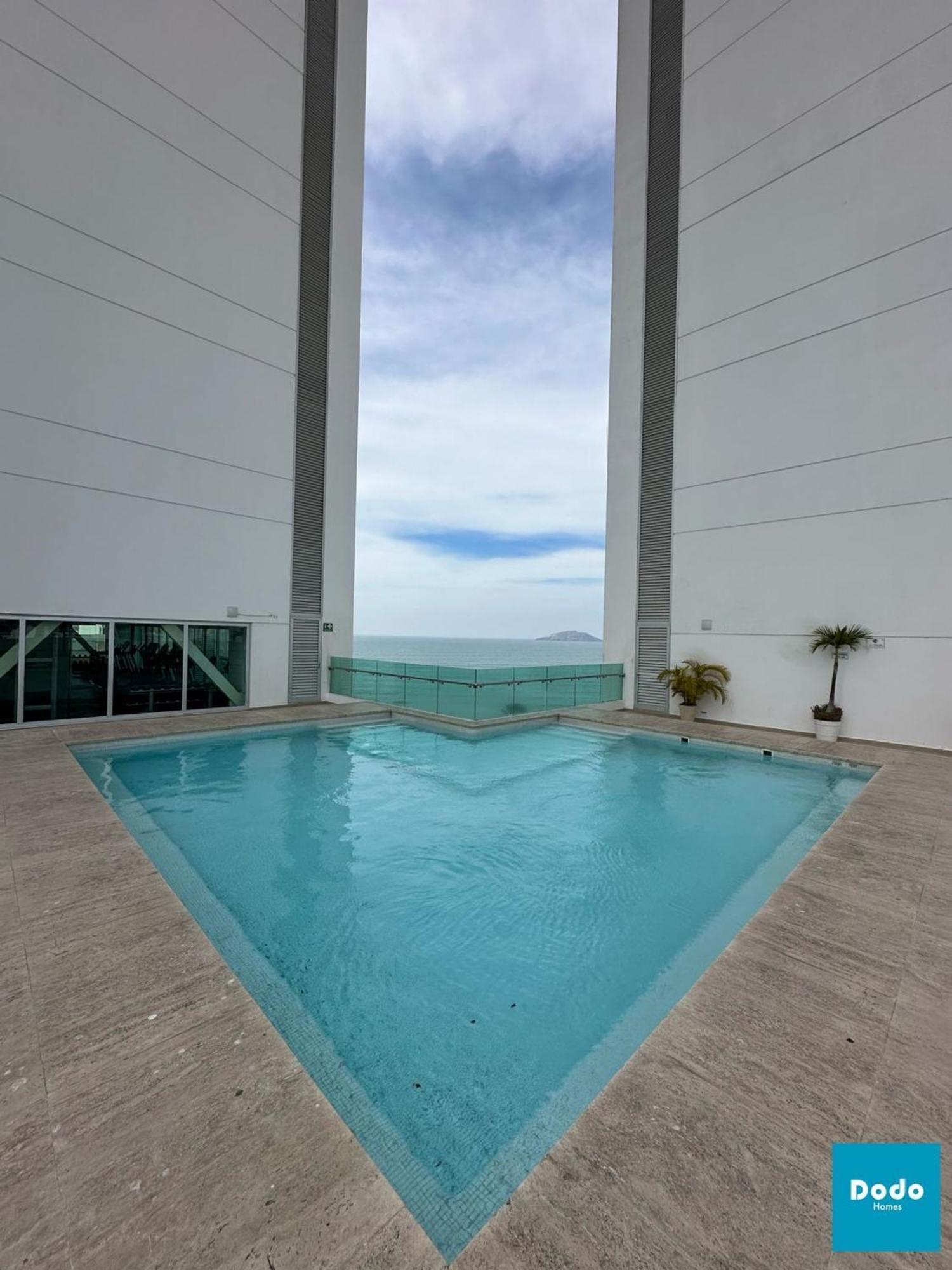 Departamento En Mazatlan Frente Al Mar Y Alberca Comun.公寓 外观 照片